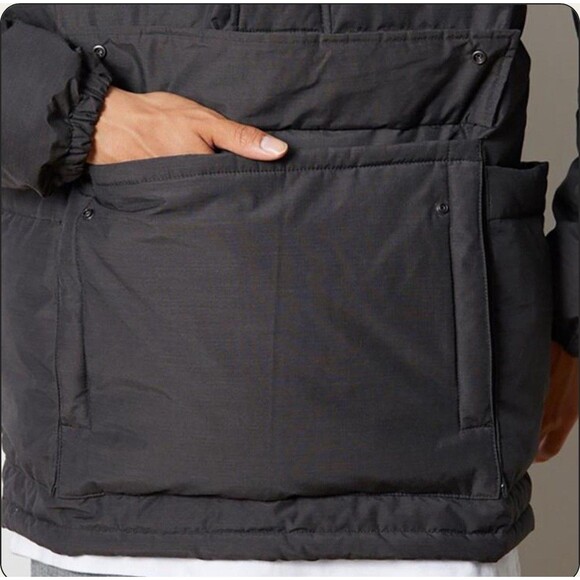 Snow Peak TAKIBI Spec Pullover Down Parka Jacket Black US Large Snow Ski Resort - Picture 16 of 16